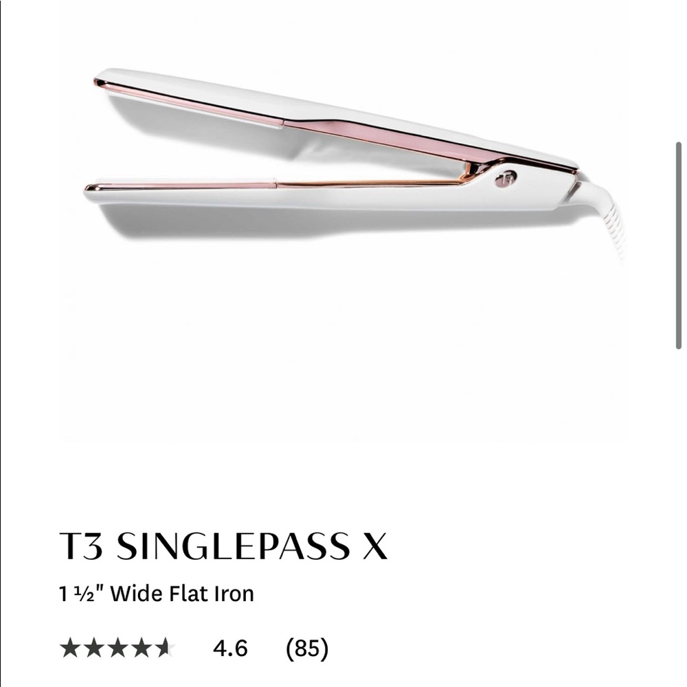 T3 single pass x flat iron